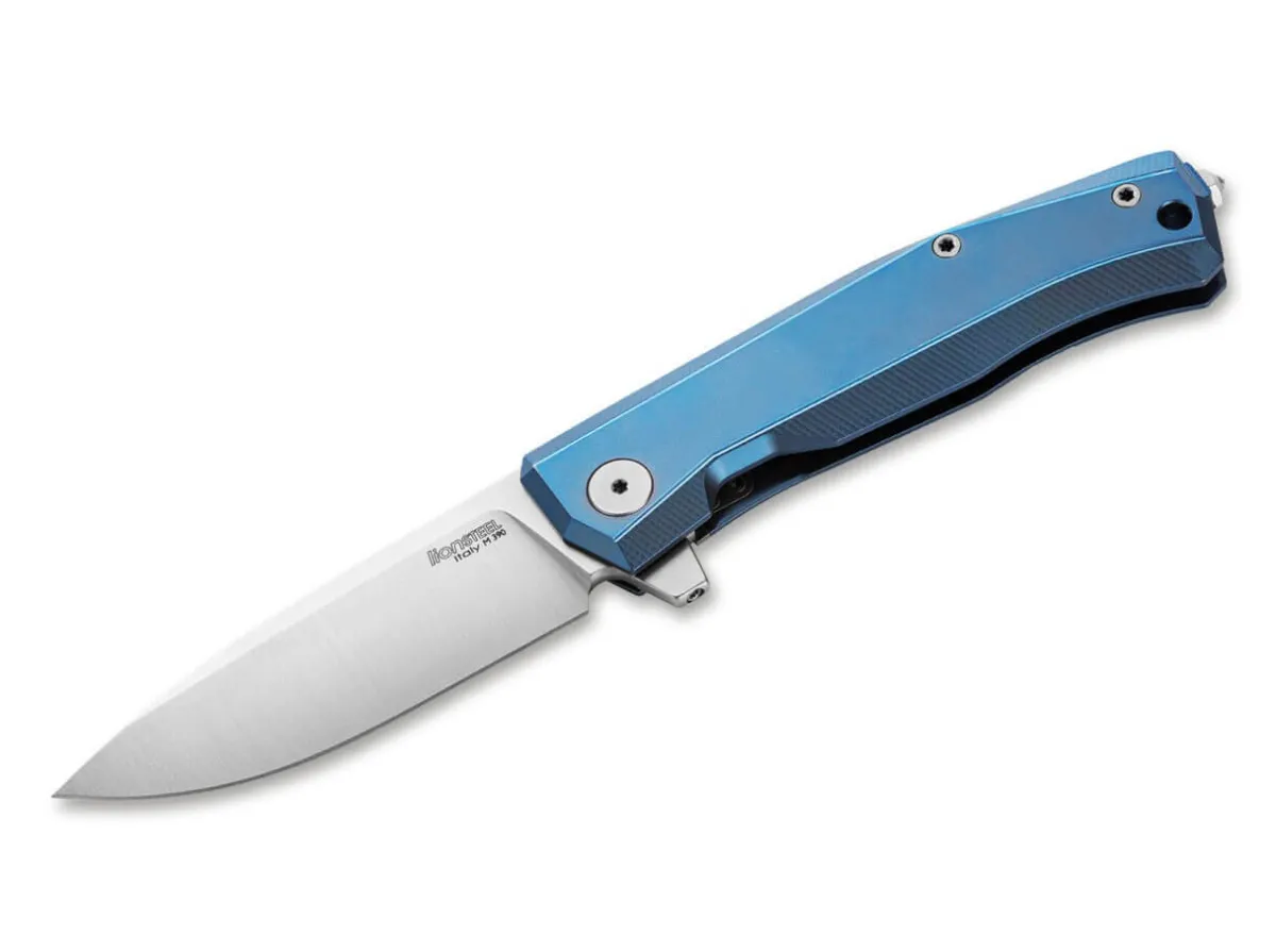 Clearance LionSteel Myto Titanium Blue