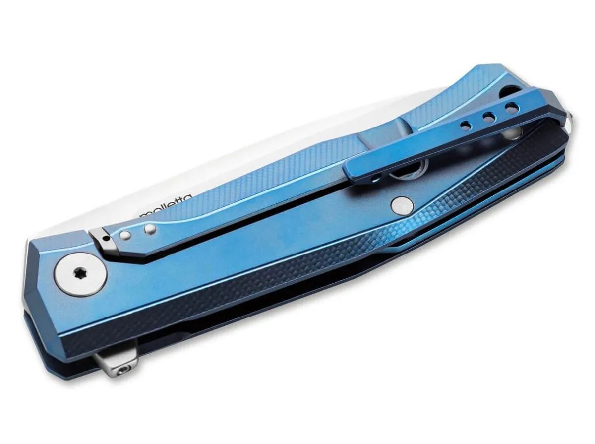 Clearance LionSteel Myto Titanium Blue