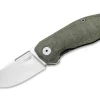 Sale LionSteel Nano Titanium Micarta Green