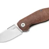 New LionSteel Nano Titanium Micarta Natural