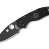 Online Spyderco Native 5 All Black Plain