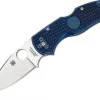 Hot Spyderco Native 5 Lightweight Dark Blue Backlock
