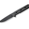 Hot WE Knife Navo Bronze & Black Titanium