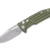 Hot Fox Knives New Smarty Clippoint Od Green