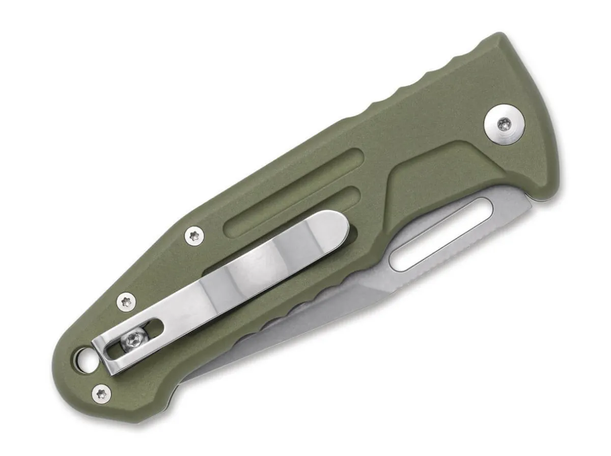 Hot Fox Knives New Smarty Clippoint Od Green