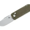 Sale BlackFox Nu-Bowie Micarta Green