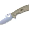 Outlet Honey Badger Opener Medium Tan 8Cr13Mov Dp