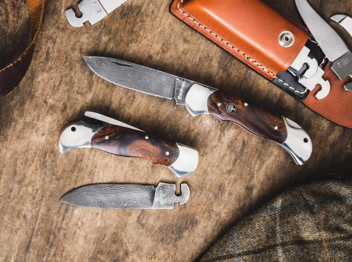 Clearance Böker Manufaktur Solingen Optima Ironwood Damast