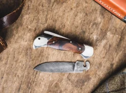 Clearance Böker Manufaktur Solingen Optima Ironwood Damast