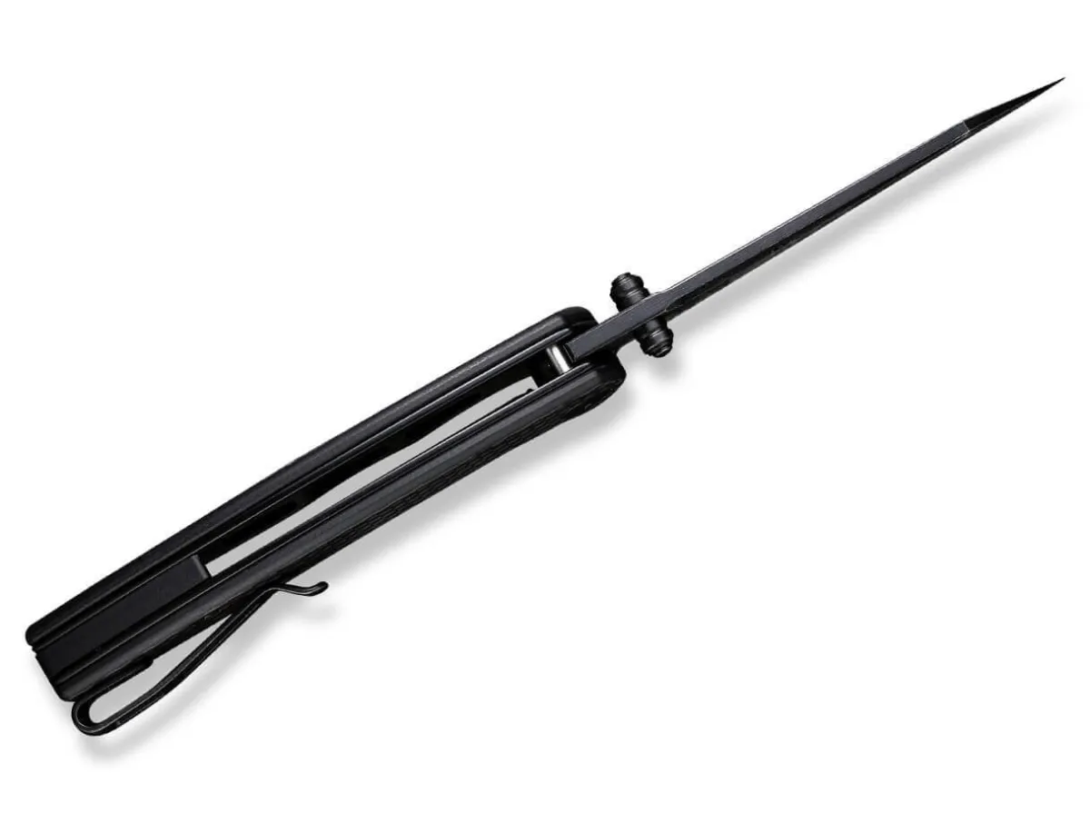 Best CIVIVI P87 Twill Carbon Damascus