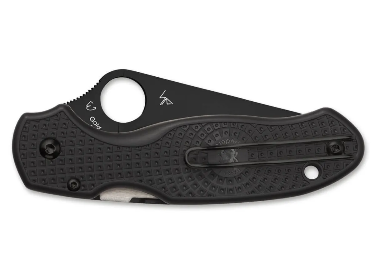 Outlet Spyderco Para 3 Lightweight All Black