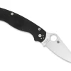 New Spyderco Para Military 2 Black G10 Left