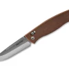 Discount Real Steel Pathfinder Folder Micarta Brown