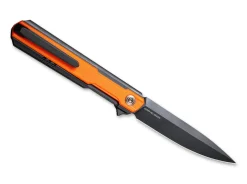 Discount WE Knife Peer Titan Black Orange G10