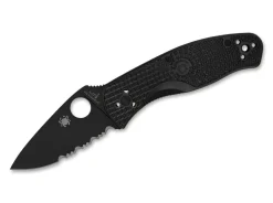 Online Spyderco Persistence Lightweight All Black Combinationedge