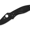 Discount Spyderco Persistence Lightweight All Black Plainedge