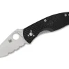 Best Spyderco Persistence Lightweight Black Combinationedge