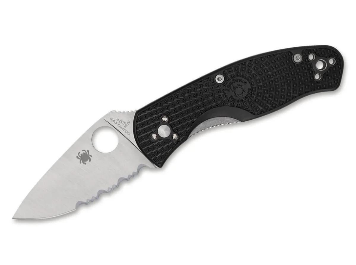 Best Spyderco Persistence Lightweight Black Combinationedge