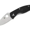 Online Spyderco Persistence Lightweight Black Plainedge