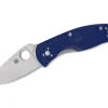 Online Spyderco Persistence Lightweight Blue Cpm-S35Vn Plainedge