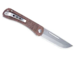 Kizer Pinch Brown Micarta