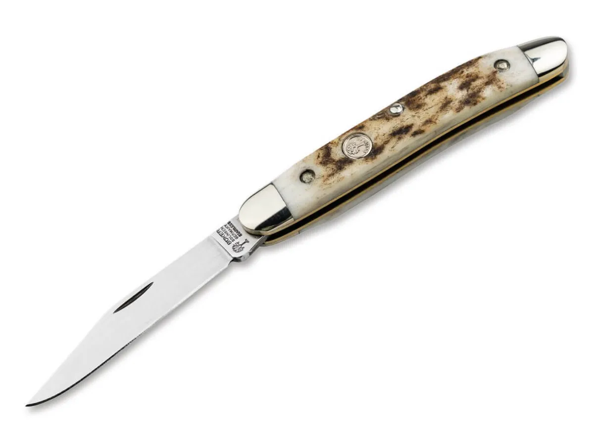 Hot Böker Manufaktur Solingen Pocket Knife Stag
