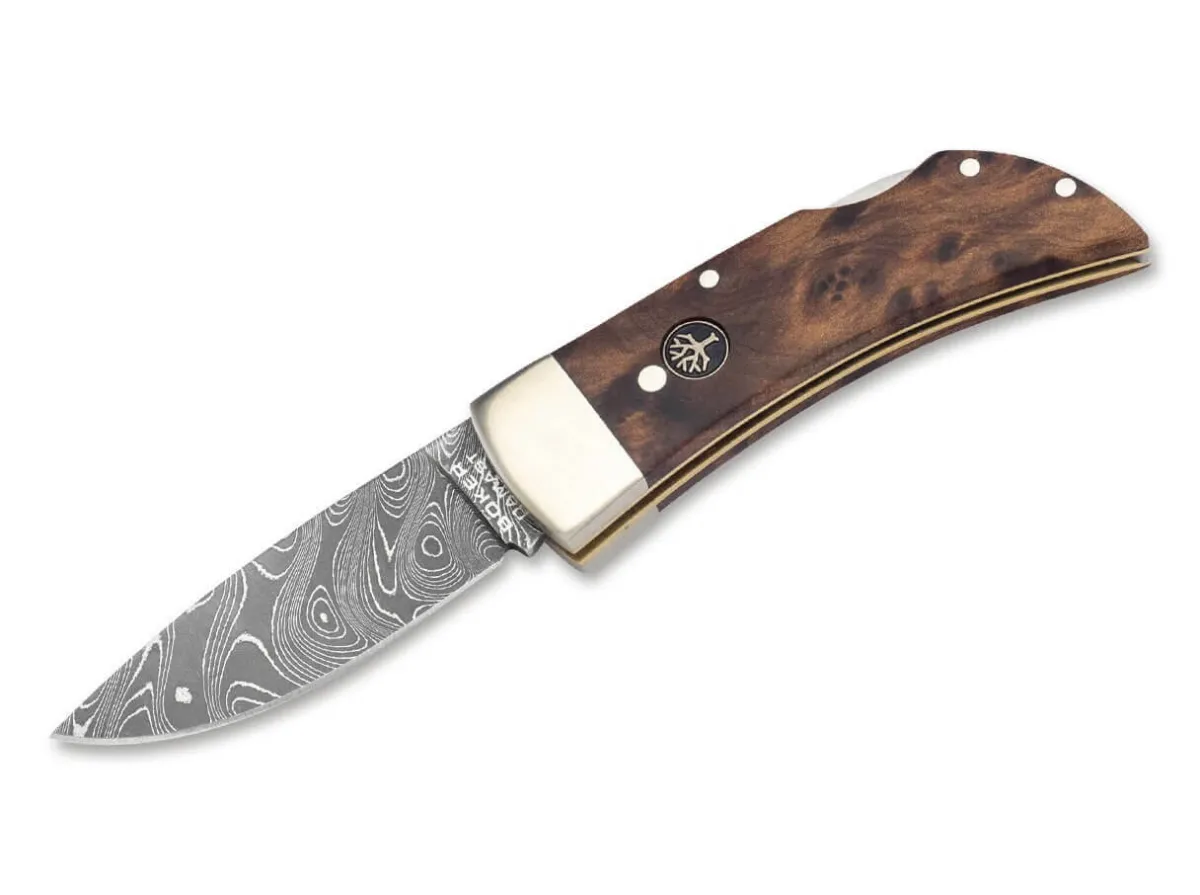 Böker Manufaktur Solingen Pocket Thuja Damascus