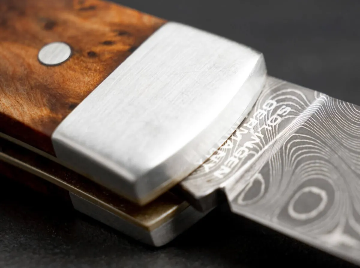Böker Manufaktur Solingen Pocket Thuja Damascus
