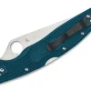 New Spyderco Police 4 Lightweight K390 Spyderedge Blue