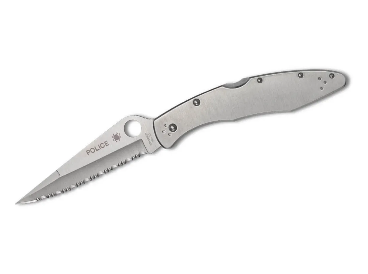 Online Spyderco Police Serrated