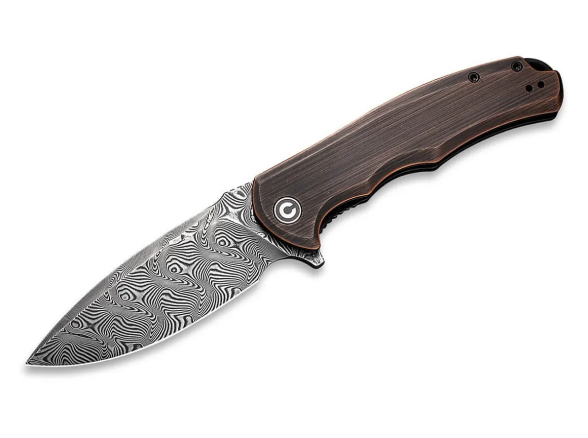 New CIVIVI Praxis Black Copper Damascus