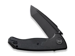 New WE Knife Press Check Titanium G10 All Black Tanto