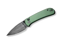 CIVIVI Qubit Aluminum Green Damascus