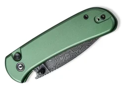 CIVIVI Qubit Aluminum Green Damascus