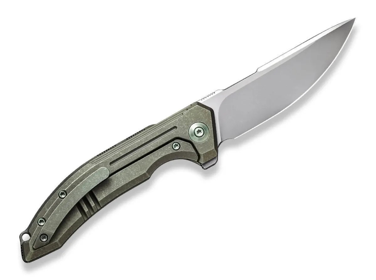Sale WE Knife Quixotic Titanium Green