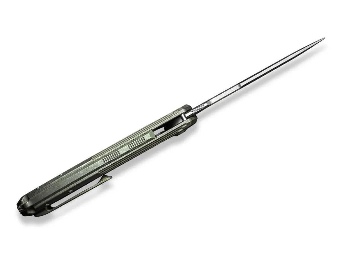 Sale WE Knife Quixotic Titanium Green