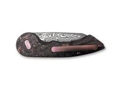 Clearance Fox Knives Radius Damascus Space Coral Cf Ltd