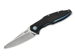 New MKM Raut Black G10 Front Flipper