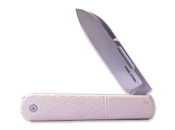 Hot Real Steel Real Barlow Rb5 Droppoint G10 Ivory