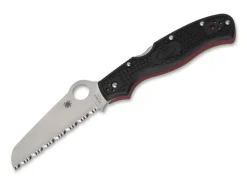 Clearance Spyderco Rescue 3 Lightweight Thin Red Line Spyderedge
