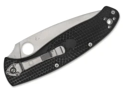 Outlet Spyderco Resilience Lightweight Black Combination
