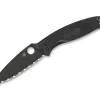 Discount Spyderco Resilience Lightweight Black Blade Spyderedge