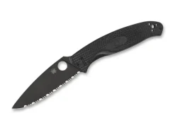 Discount Spyderco Resilience Lightweight Black Blade Spyderedge