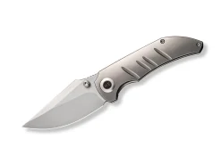 Online WE Knife Riff-Raff Polished Bead Blasted Titanium