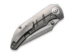 Online WE Knife Riff-Raff Polished Bead Blasted Titanium