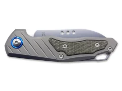 Hot MKM Root Titanium Green Micarta