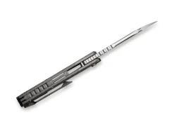 Hot WE Knife Roxi 3 Titanium Tiger Stripe Flame