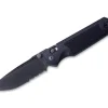Best Real Steel Sacra Tac Serrated G10 Black