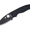 Sale Spyderco Shaman All Black Serrated