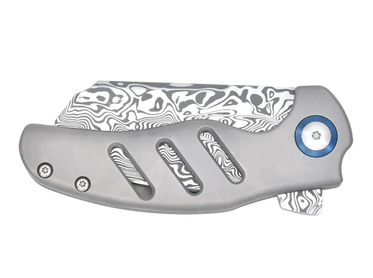 Clearance Kizer Sheepdog C01C Damasteel Vinland